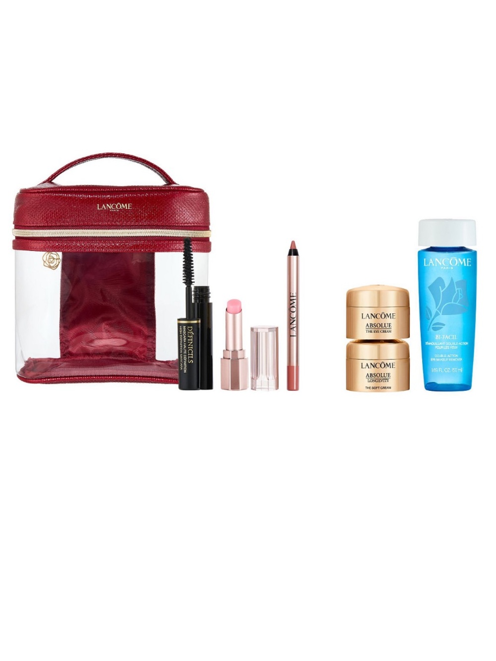 NWT Lancôme Revitalizing & Brightening 7 Piece Beauty Gift Set